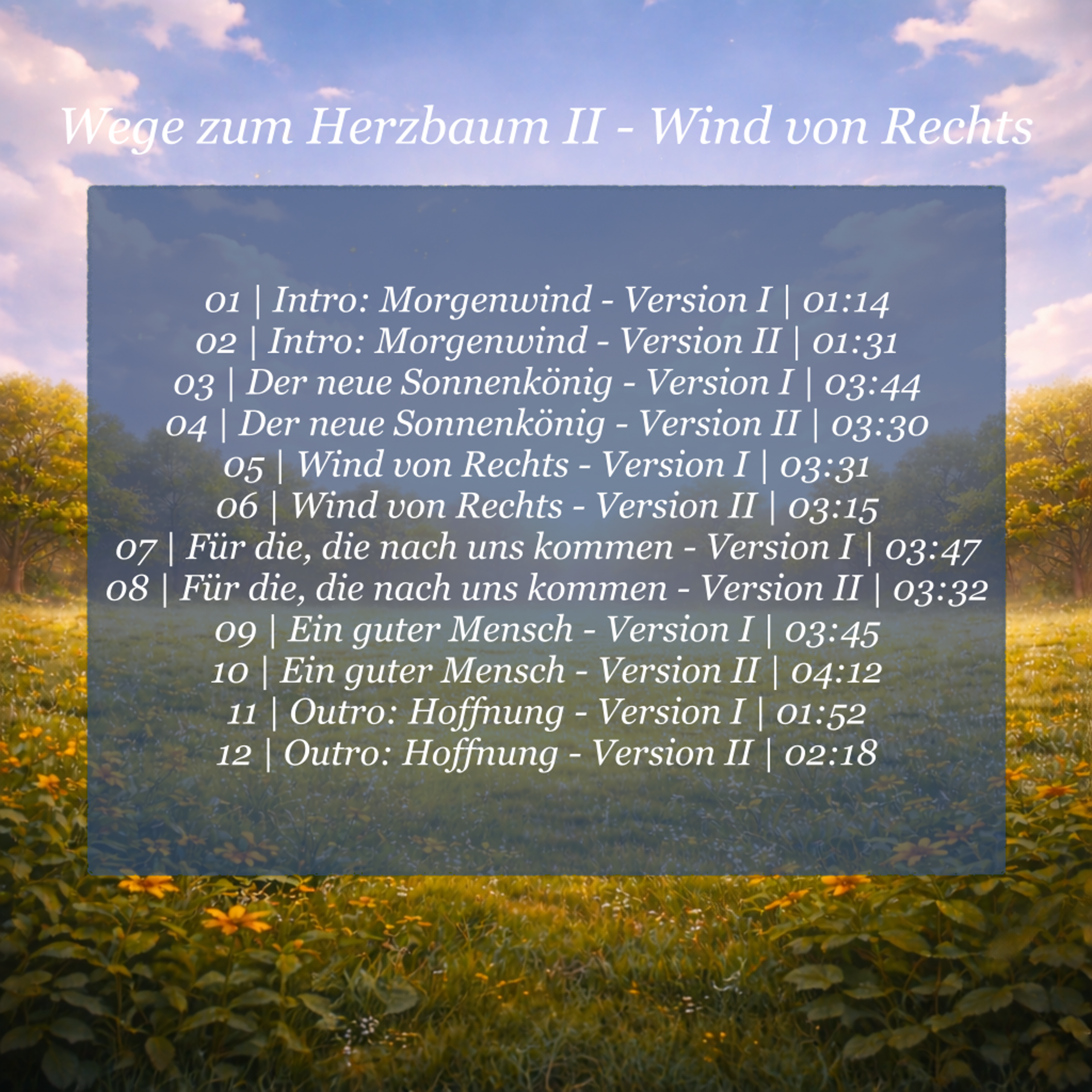 Wege zum Herzbaum II – Wind von Rechts – Bild 2
