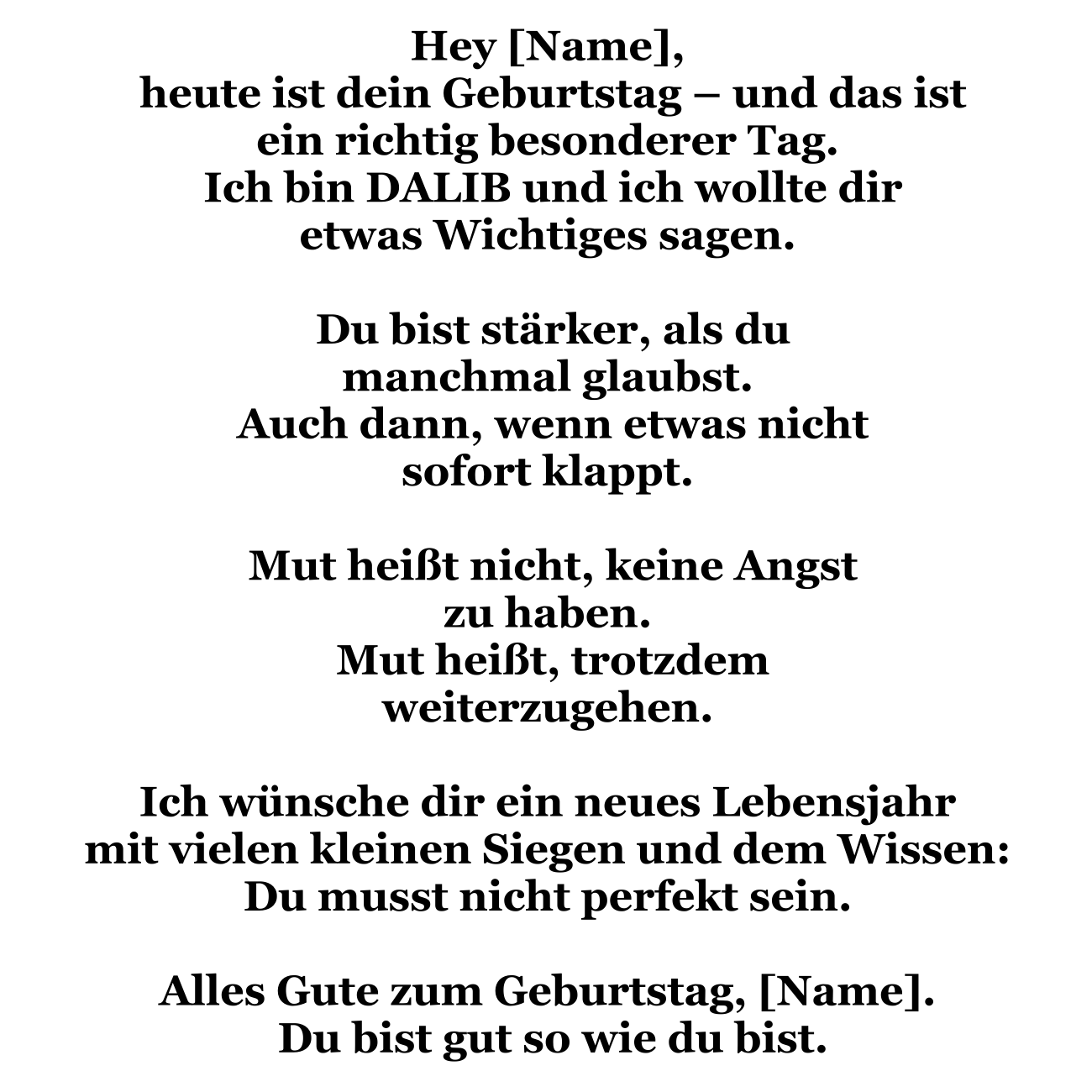 DALIB-Geburtstagsgruß – Ganz persönlich – Bild 3