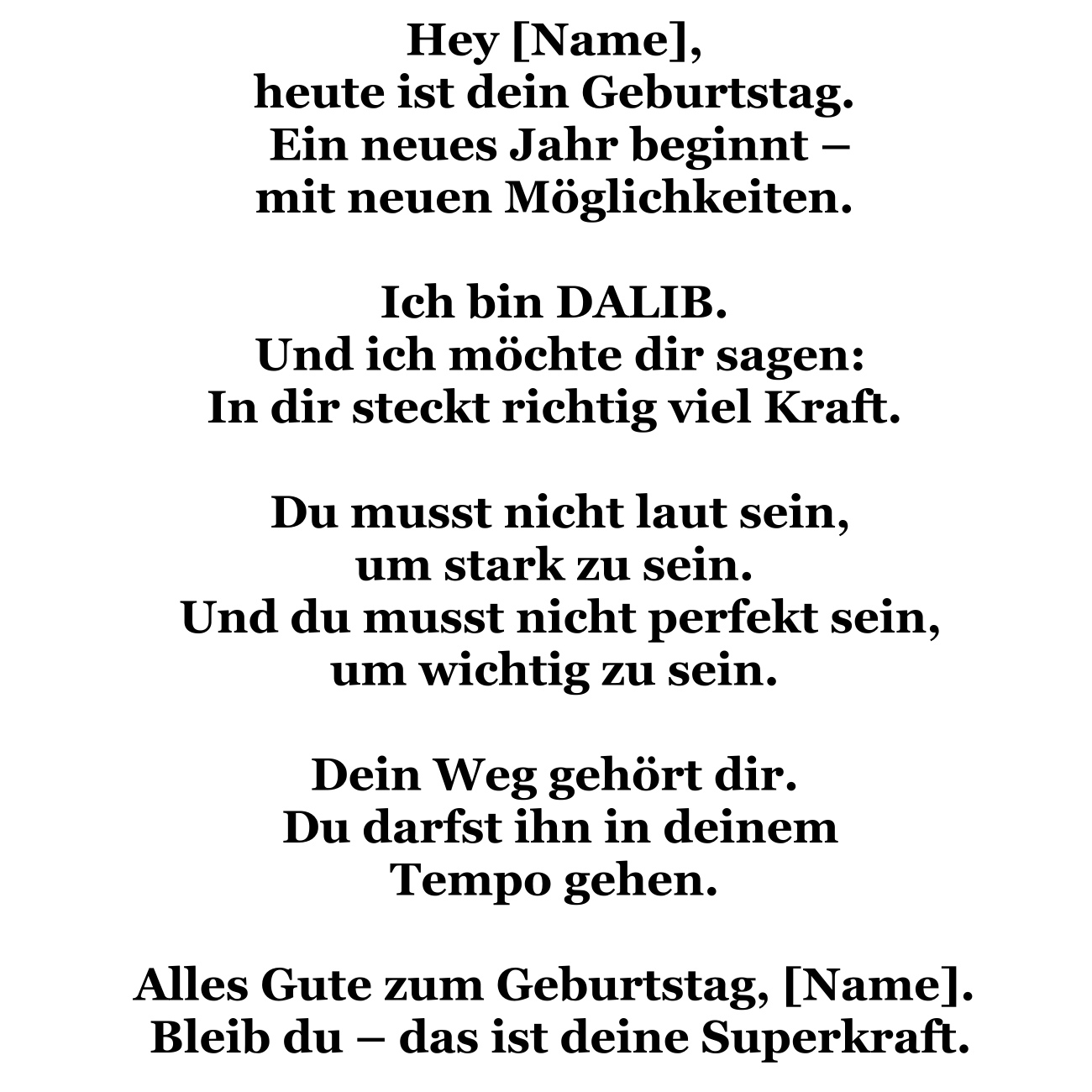 DALIB-Geburtstagsgruß – Ganz persönlich – Bild 5
