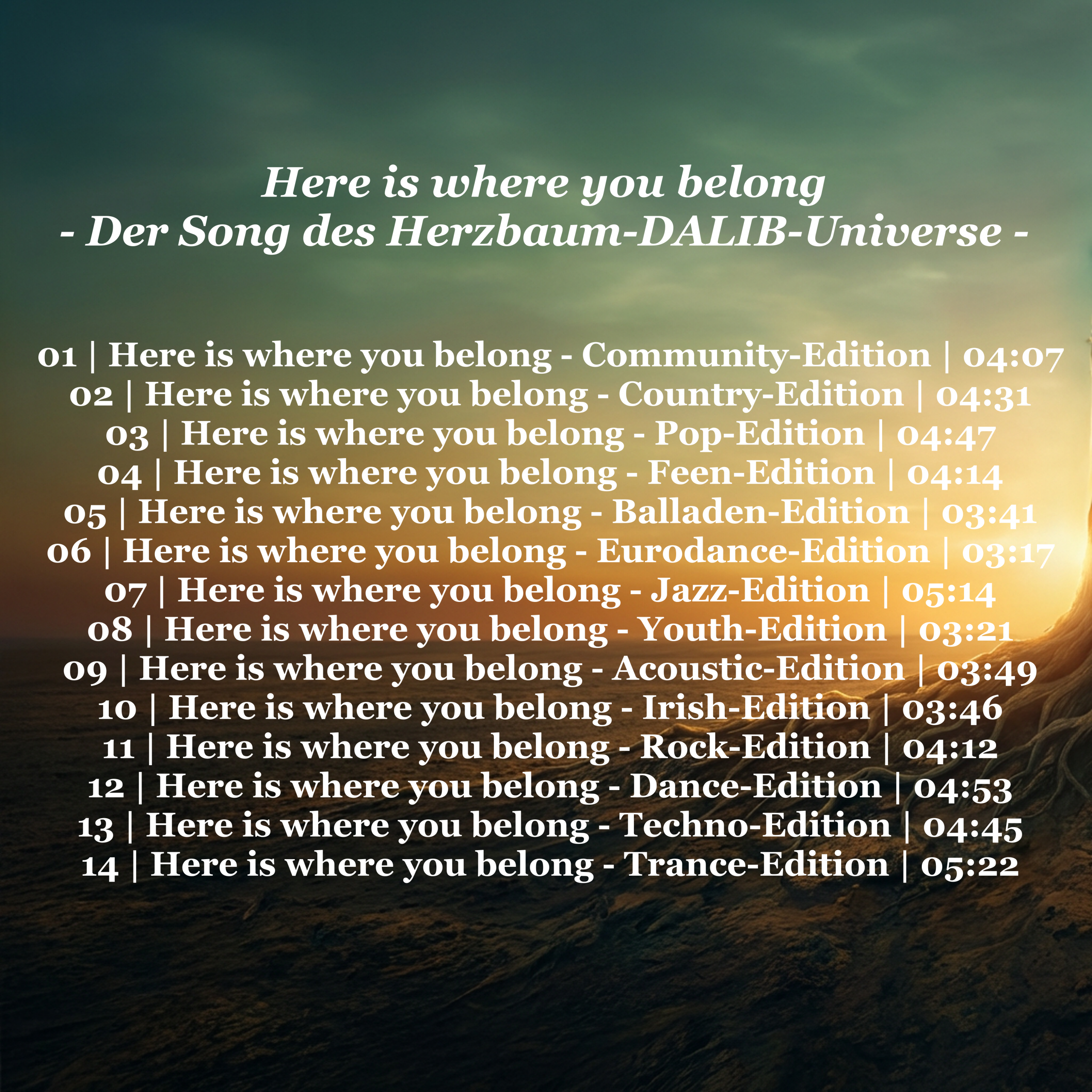 Here is where you belong - Der Song des Herzbaum-DALIB-Universe – Bild 2